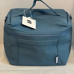 NOL Natural Organic Lifestyle Insulated Lunch Bag Waterproof Dusty Blue
